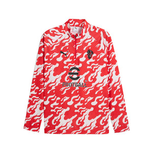 AC Milan Quarter Zip Soccer Pullover Sweatshirt