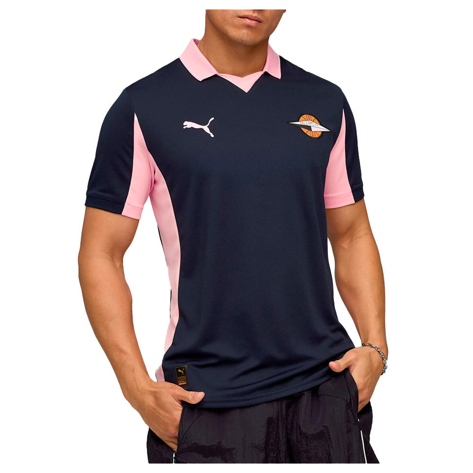 Palermo Away Collared Short Sleeve Soccer Jersey