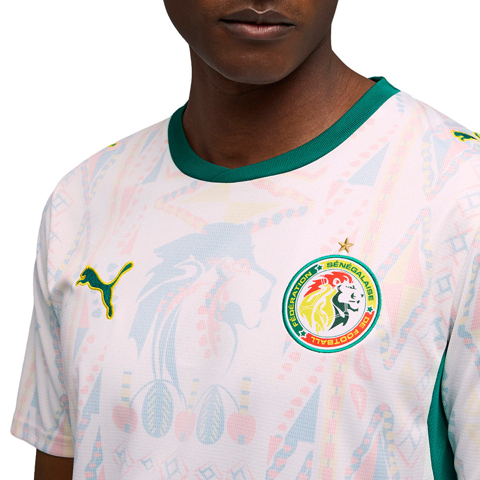 Senegal Home Crew Neck Short Sleeve Replica Jersey