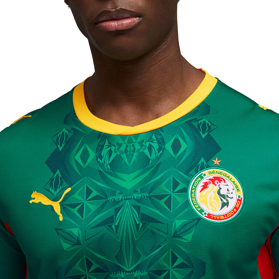 Senegal Away Crew Neck Short Sleeve Replica Jersey