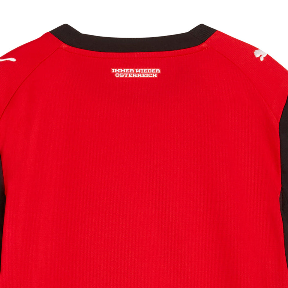 ÖFB Home Crew Neck Short Sleeve Replica Jersey (Youth)