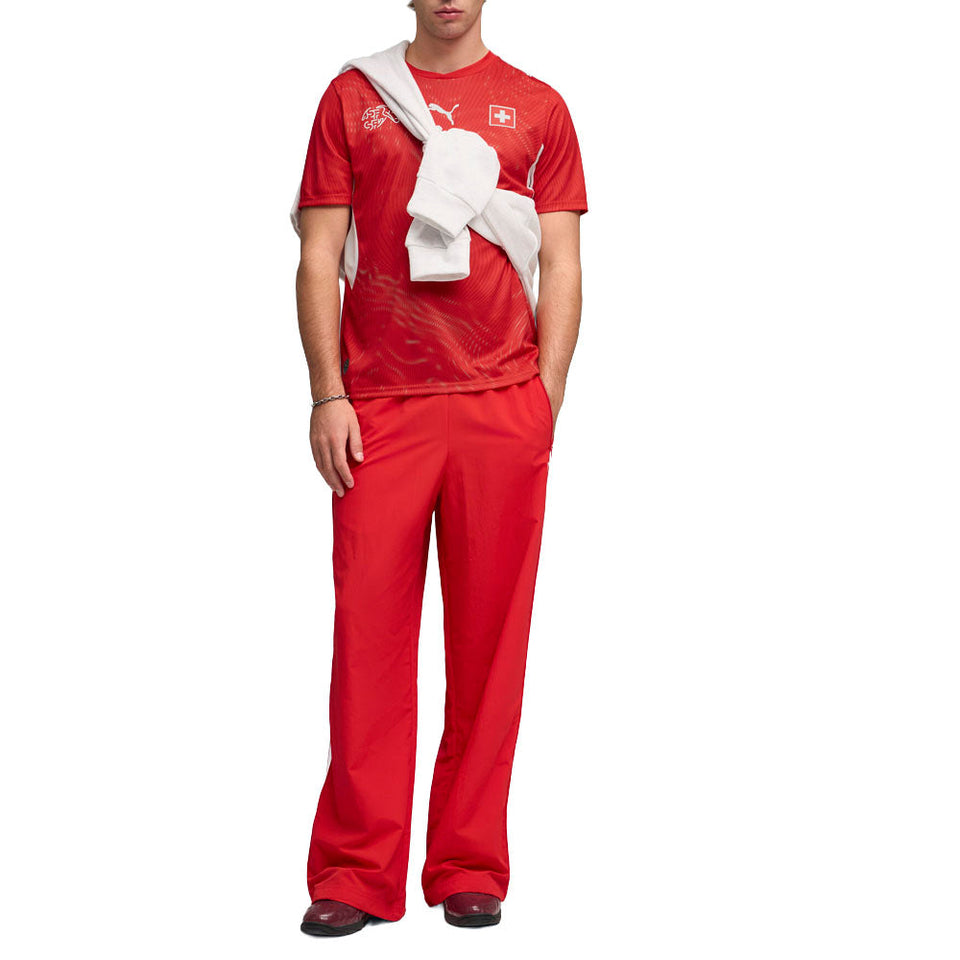 SFV Crew Neck Short Sleeve Home Soccer Jersey Replica