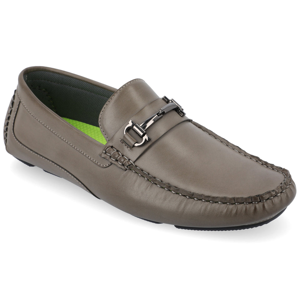 Vance Holden Bit Driving Loafer — US 11 — Size grey — Width Regular — Front View