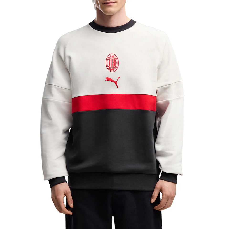 Ac Milan Ftblculture Relaxed Crew Sweatshirt