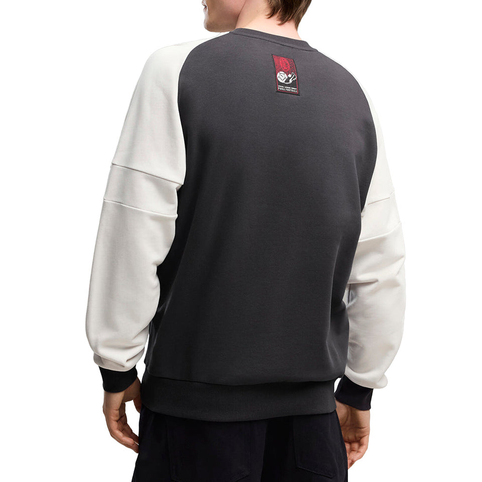 Ac Milan Ftblculture Relaxed Crew Sweatshirt