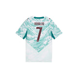 Portugal Away Ronaldo Crew Neck Short Sleeve Soccer Jersey (Youth)