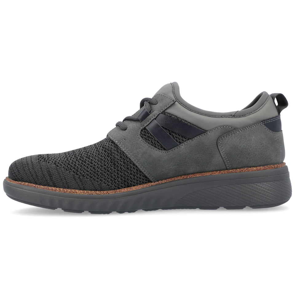 Vance Co. Claxton Knit Sneaker — US 8.5 — Size grey — Width Regular — Side View