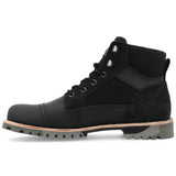 Territory Brute Water Resistant Cap Toe Lace-up Boot — US 11 — Size black — Width Regular — Side View