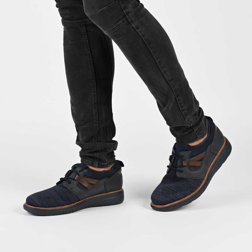 Vance Co. Claxton Knit Sneaker — US 8.5 — Size grey — Width Regular — Lifestyle View