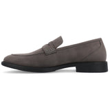 Vance Co. Keith Wide Width Penny Loafer — US 12 — Size grey — Width Wide — Side View