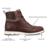 Territory Raider Wide Width Cap Toe Ankle Boot — US 10.5 — Size brown — Width Wide — Detail View