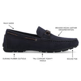 Vance Co. Tyrell Driving Loafer — US 12 — Size navy — Width Regular — Detail View