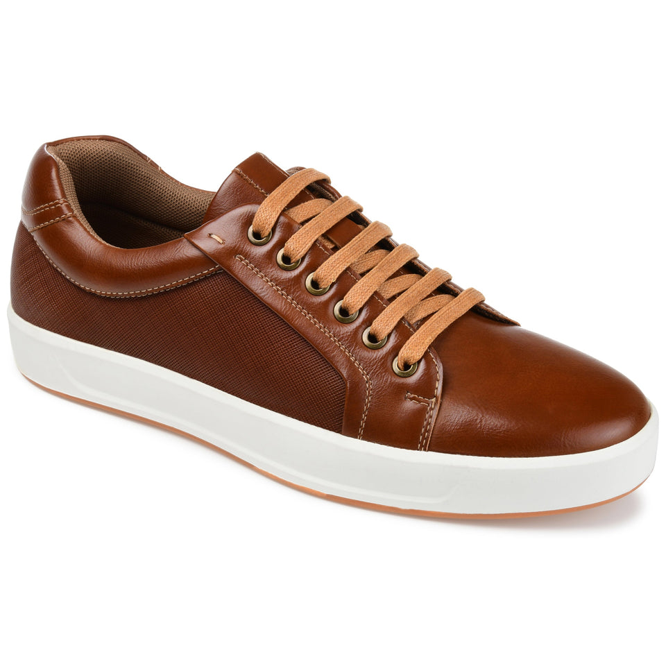 Vance Co. Maxx Casual Sneaker — US 9.5 — Size brown — Front View
