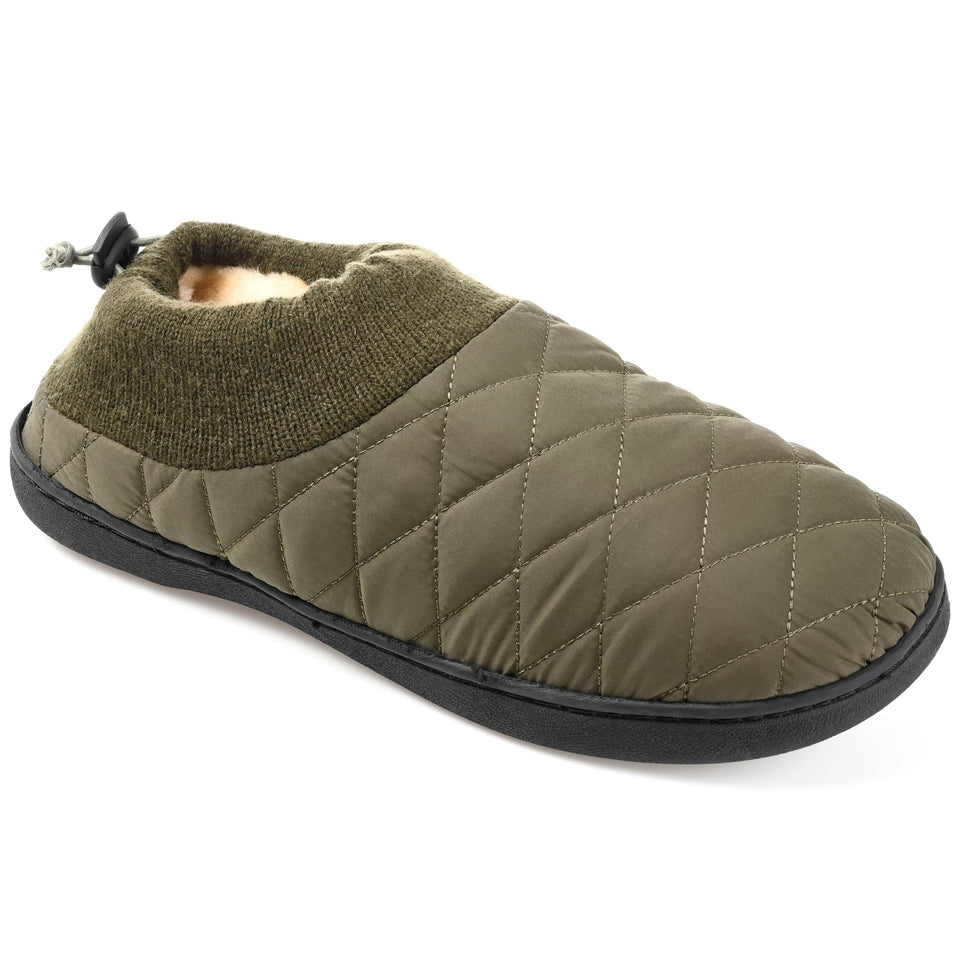 Vance Co. Fargo Clog  Slipper — Medium — Size blue — Width Regular — Lifestyle View