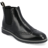 Vance Co. Thorpe Wingtip Chelsea Boot — US 9.5 — Size taupe — Width Regular — Alternate View 7