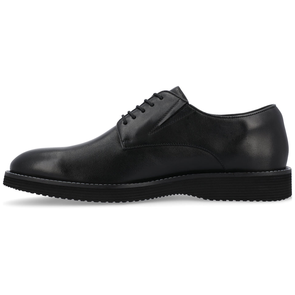 Thomas & Vine Latimer Plain Toe Derby — US 8 — Size black — Width Regular — Side View