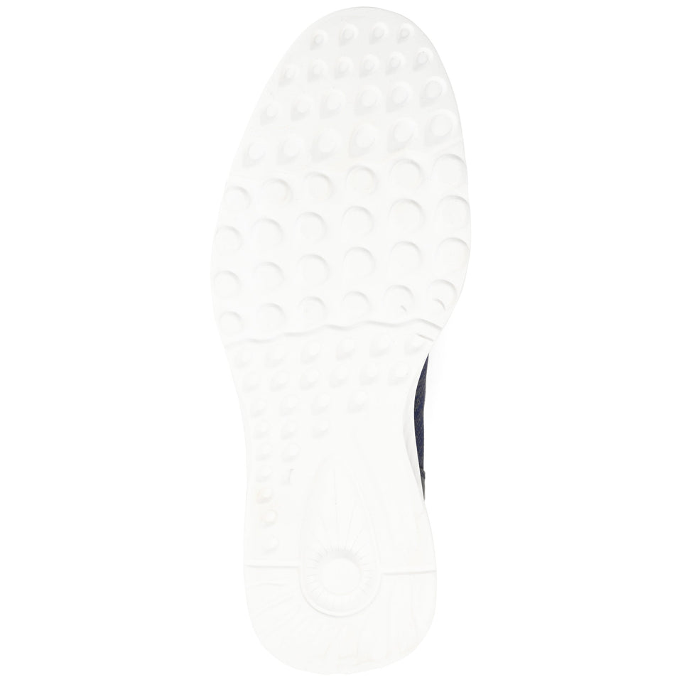 Vance Co. Marlon Knit Casual Dress Shoe — US 11 — Size navy — Width Regular — Back View