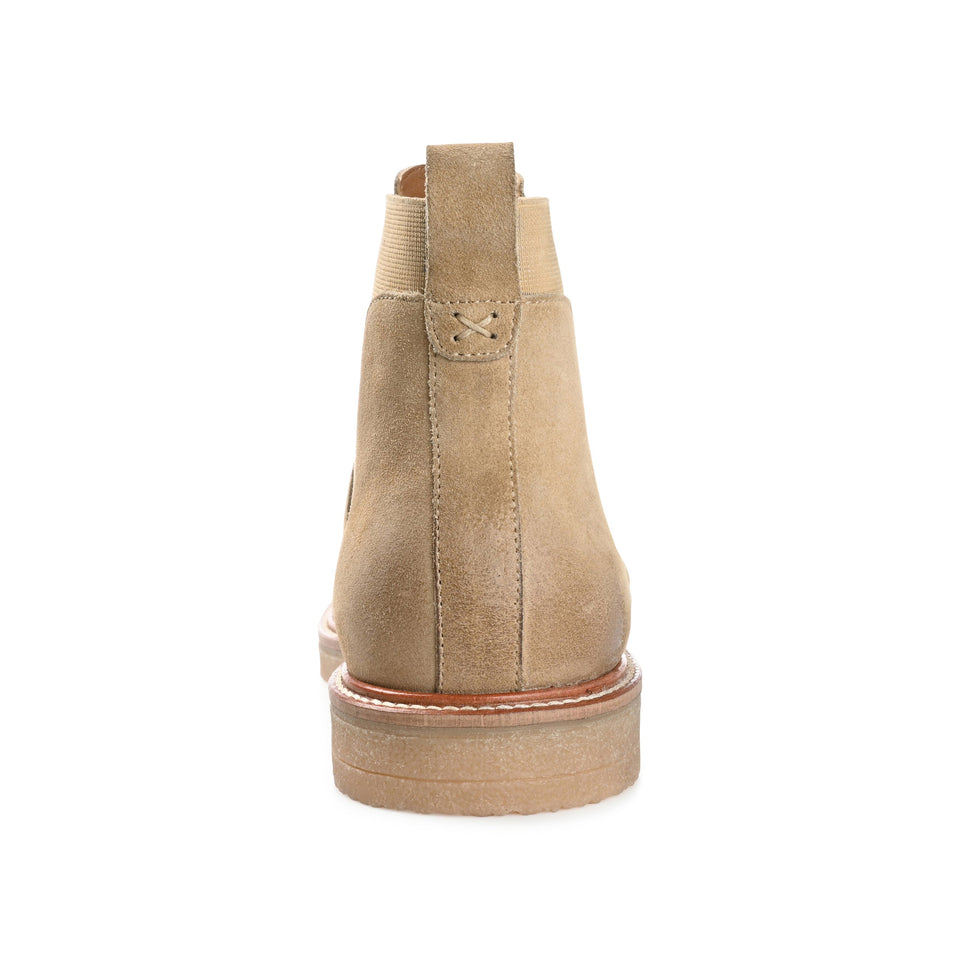 Thomas & Vine Cedric Plain Toe Chelsea Boot — US 9 — Size tan — Width Regular — Back View
