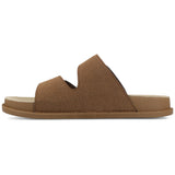Vance Orlando Comfort Adjustable Strap Slide-in Sandal — US 11 — Size chestnut — Width Regular — Side View