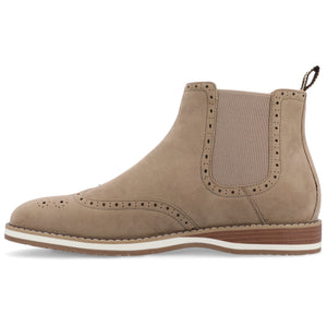 Vance Co. Thorpe Wingtip Chelsea Boot — US 9.5 — Size taupe — Width Regular — Alternate View 11