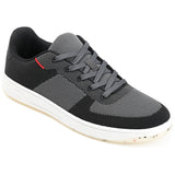 Vance Co. Topher Knit Athleisure Sneaker — US 10 — Size charcoal — Width Regular — Front View