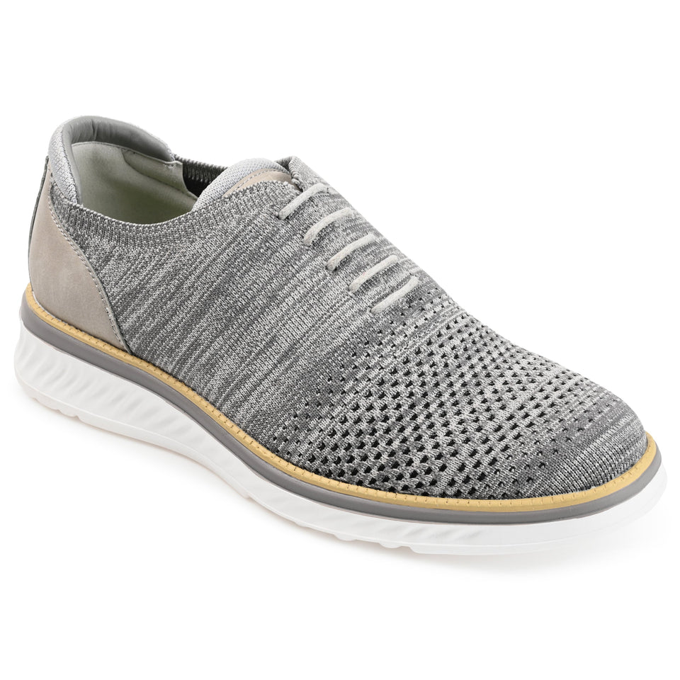 Vance Co. Marlon Knit Casual Dress Shoe — US 11 — Size navy — Width Regular — Detail View