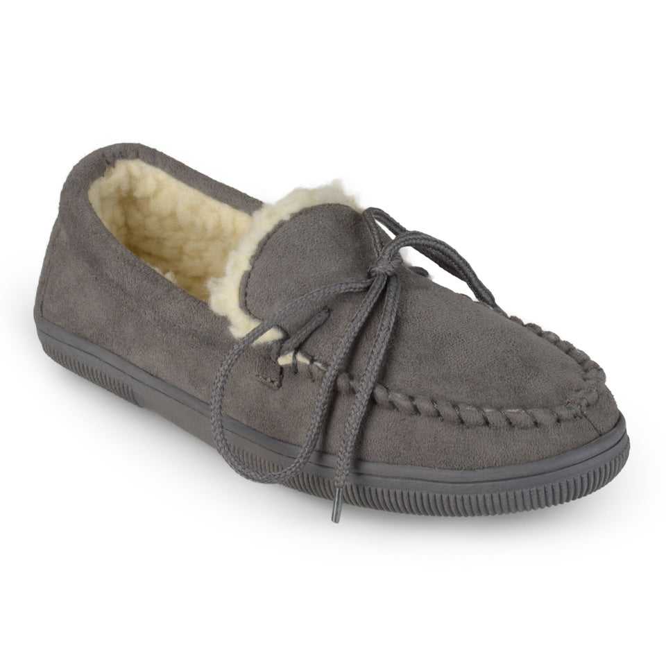 Vance Co Men's Moccasin Slipper — US 12 — Size hickory — Alternate View 15