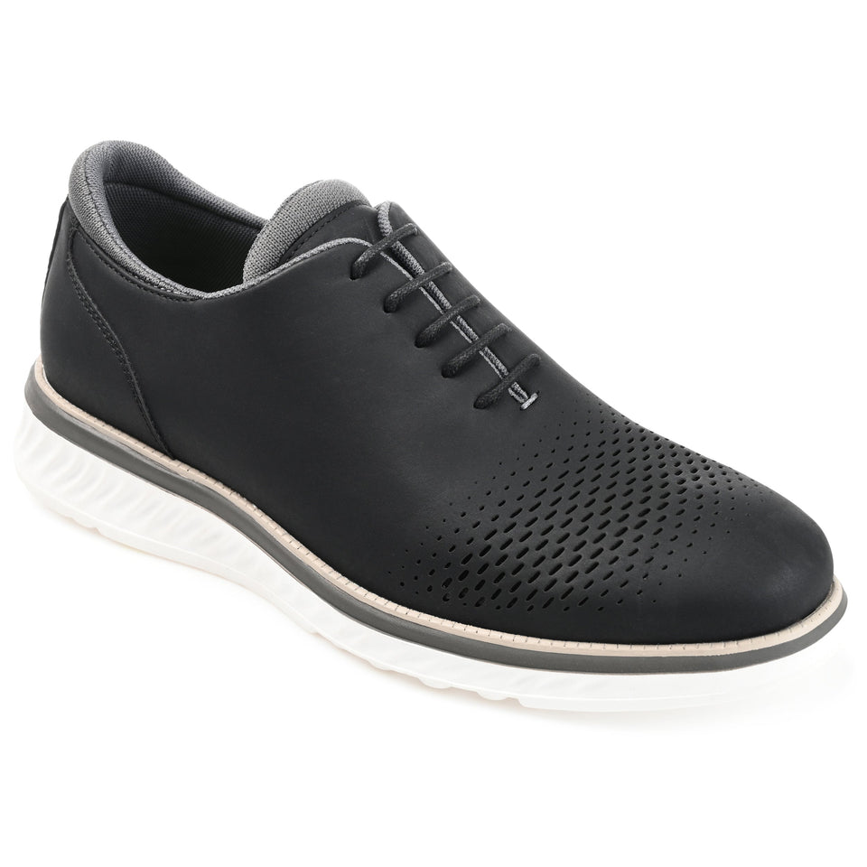 Vance Co. Demar Casual Dress Shoe — US 8.5 — Size grey — Width Regular — Detail View