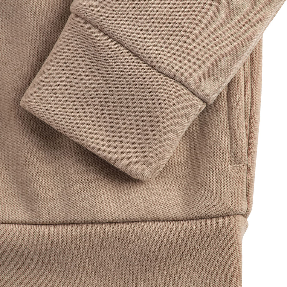 Essentials Basics Spun Poly Fleece Full Zip Hoodie (Youth)