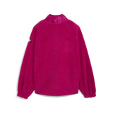 Sherpa Fleece Pocket Full Zip Jacket