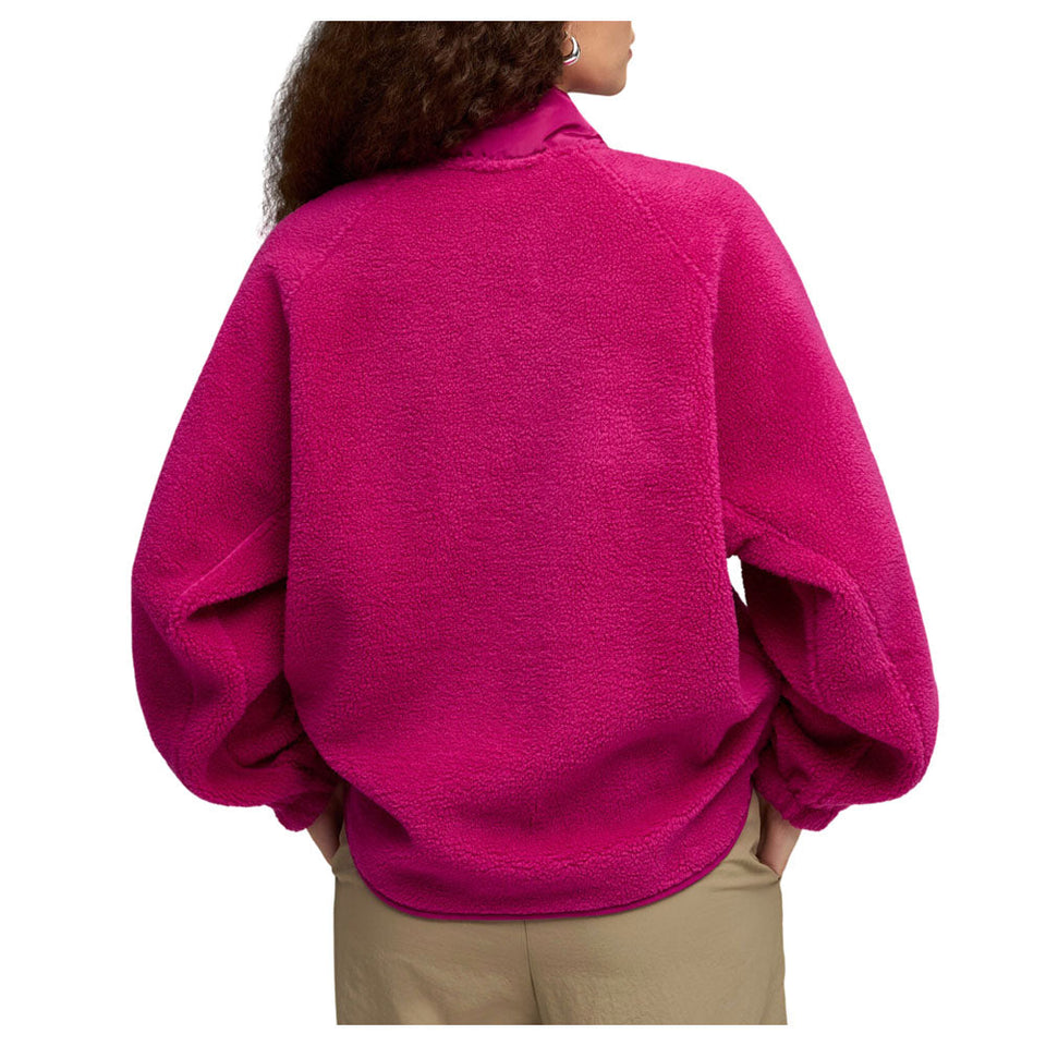 Sherpa Fleece Pocket Full Zip Jacket