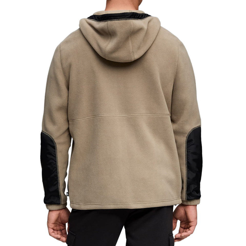 Hooded Polar Fleece Full Zip Jacket