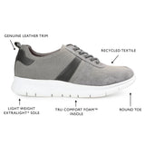 Thomas & Vine Adler Mixed Media Sneaker — US 11.5 — Size grey — Width Regular — Top View