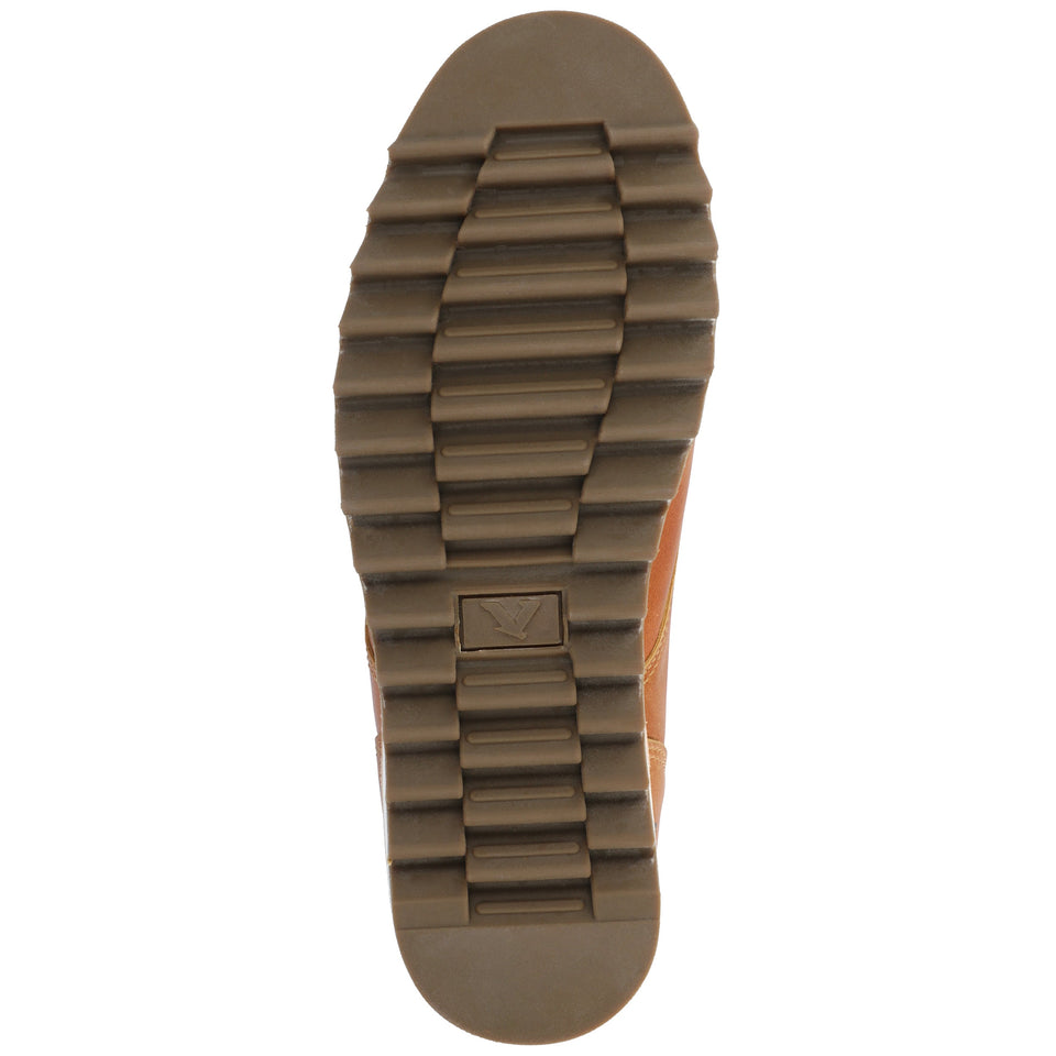 Territory Zion Water Resistant Wide Width Lace-Up Boot — US 13 — Size chestnut — Width Wide — Top View