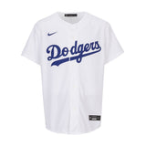 Dodgers Baseline Home Jersey - Youth