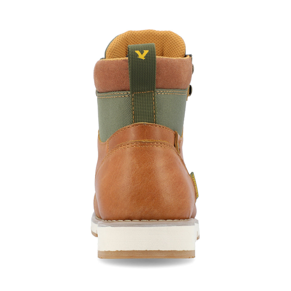 Territory Slickrock Water Resistant Lace-Up Boot — US 10.5 — Size chestnut — Width Regular — Back View