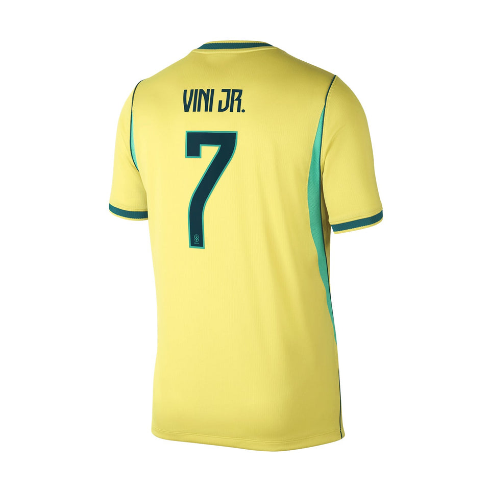 Brazil 26/27 Vini Jr. #7 Replica Home Jersey - Mens
