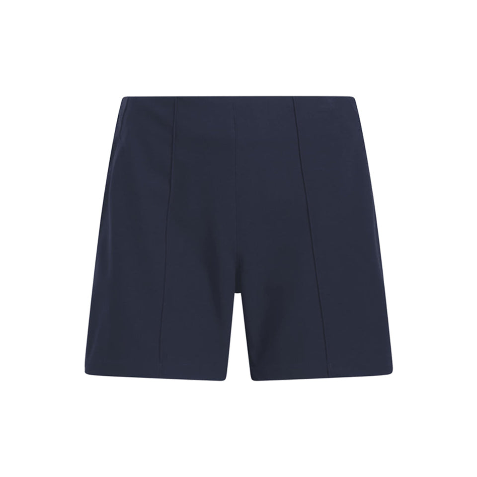 Pintuck Five-Inch Pull-On Short