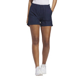 Pintuck Five-Inch Pull-On Short