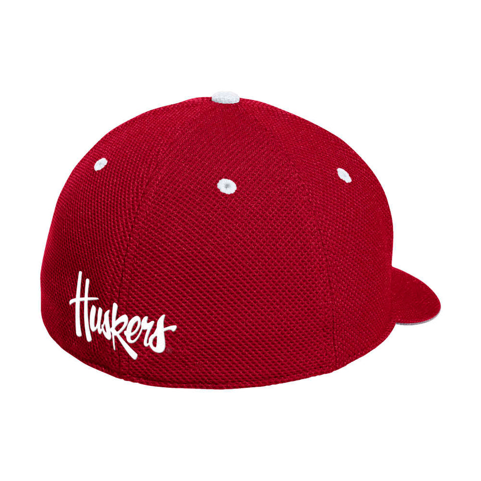 Nebraska Cornhuskers Fitted Mesh Baseball Cap