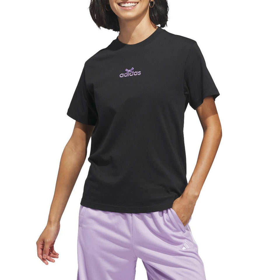 Bow On Linear Logo Graphic T-Shirt