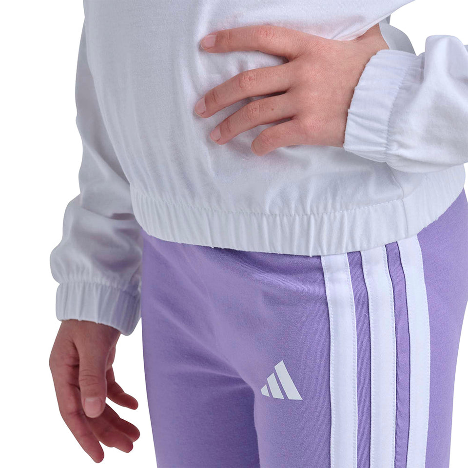 Ls Tee Cuff Puff Pant Set (Youth)