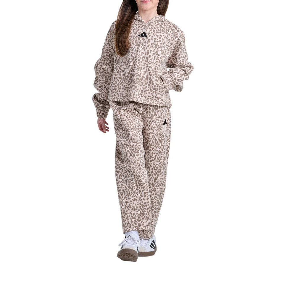 AOP Pleated Sleeve Hooded Pullover (Youth)