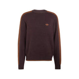 3-Stripes Fluffy Knit Crew Sweatshirt