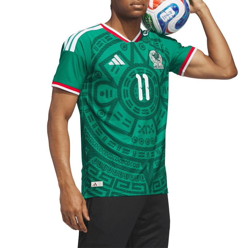 Mexico 26 Home Authentic Jersey