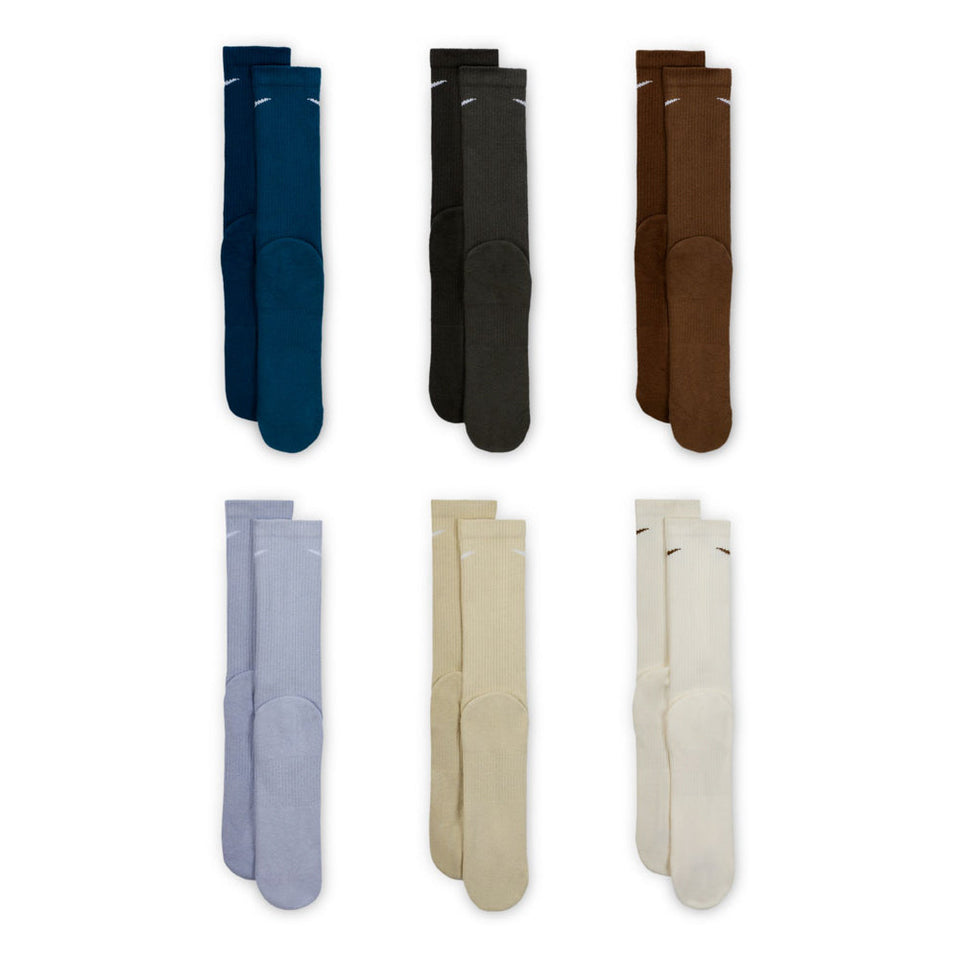 6 Pack Unisex Everyday Plus Cushioned Crew