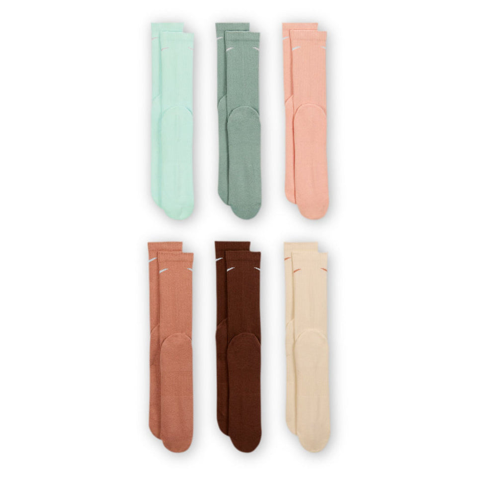6 Pack Unisex Everyday Plus Cushioned Crew
