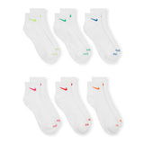 6 Pack Unisex Everyday Plus Cushioned Quarter