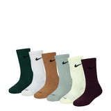 6 Pack X-Small Dri-Fit Performance Basic Crew