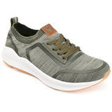 Vance Co. Keller Knit Athleisure Sneaker — US 8 — Size green — Width Regular — Front View